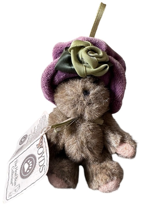 Boyds Bears Other - Vtg BOYDS Bears Head Bean Heirloom Collection  “Prissy" Plush NWT Original Tag